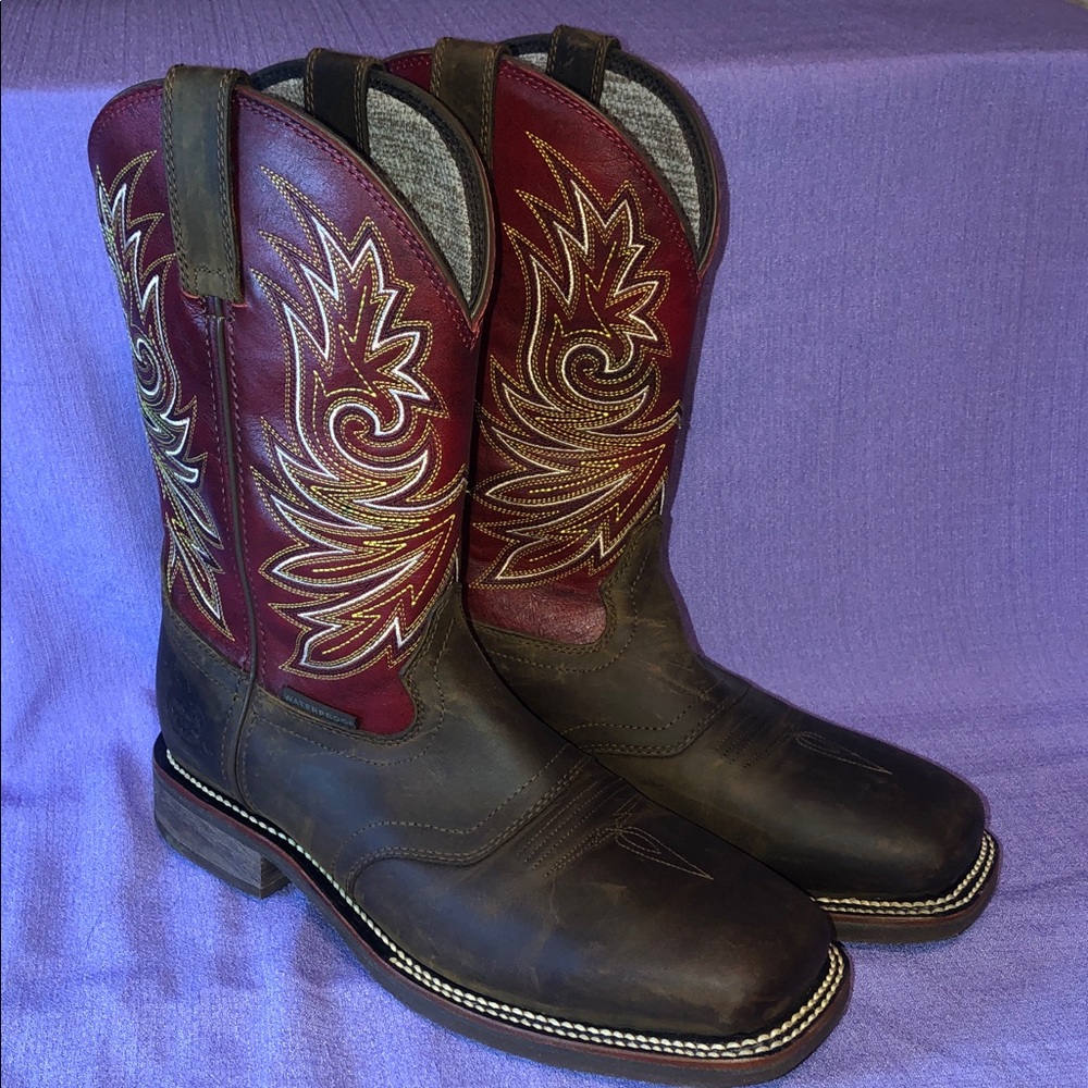 Georgia Boot Men’s Carbo-Tec Waterproof Performance Western Boot Size 9 EH/SR